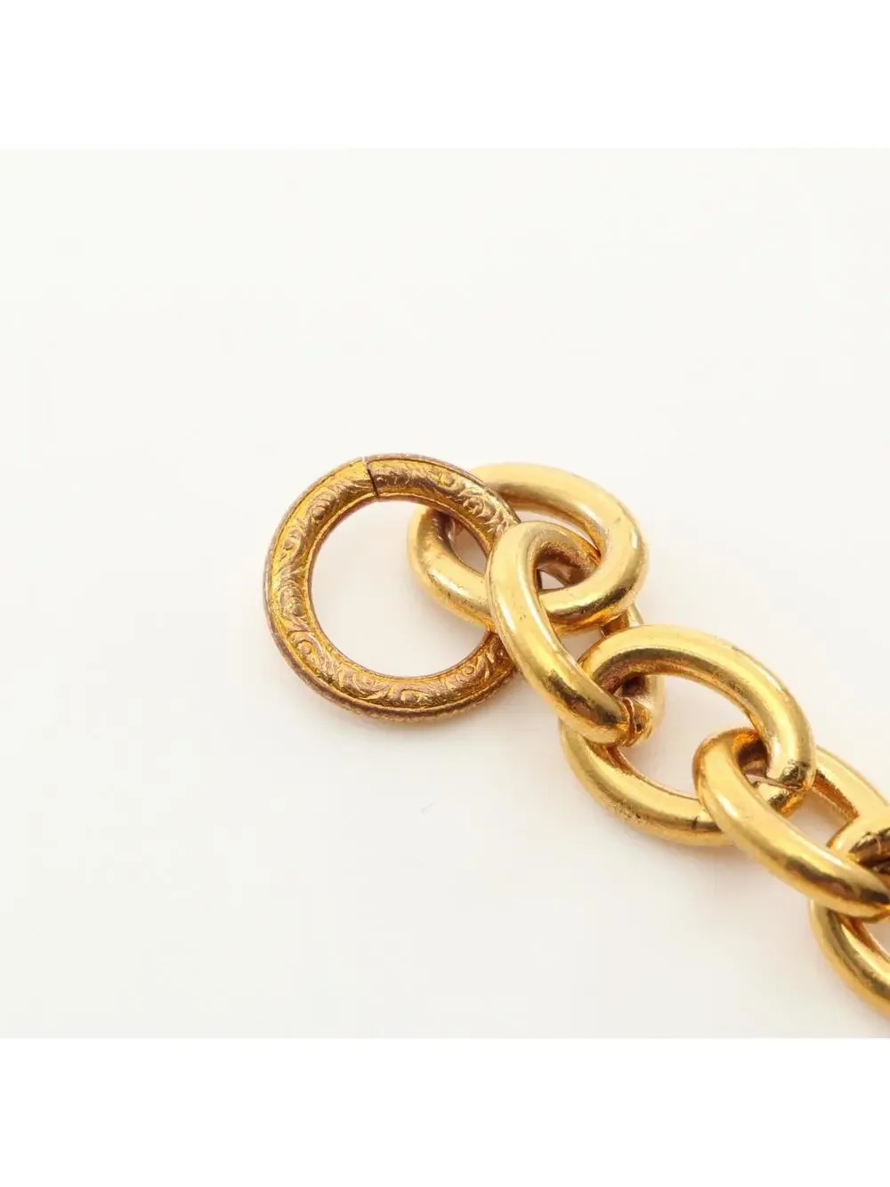 Chanel Cc Logo Pendant Necklace Metal #246666C15B